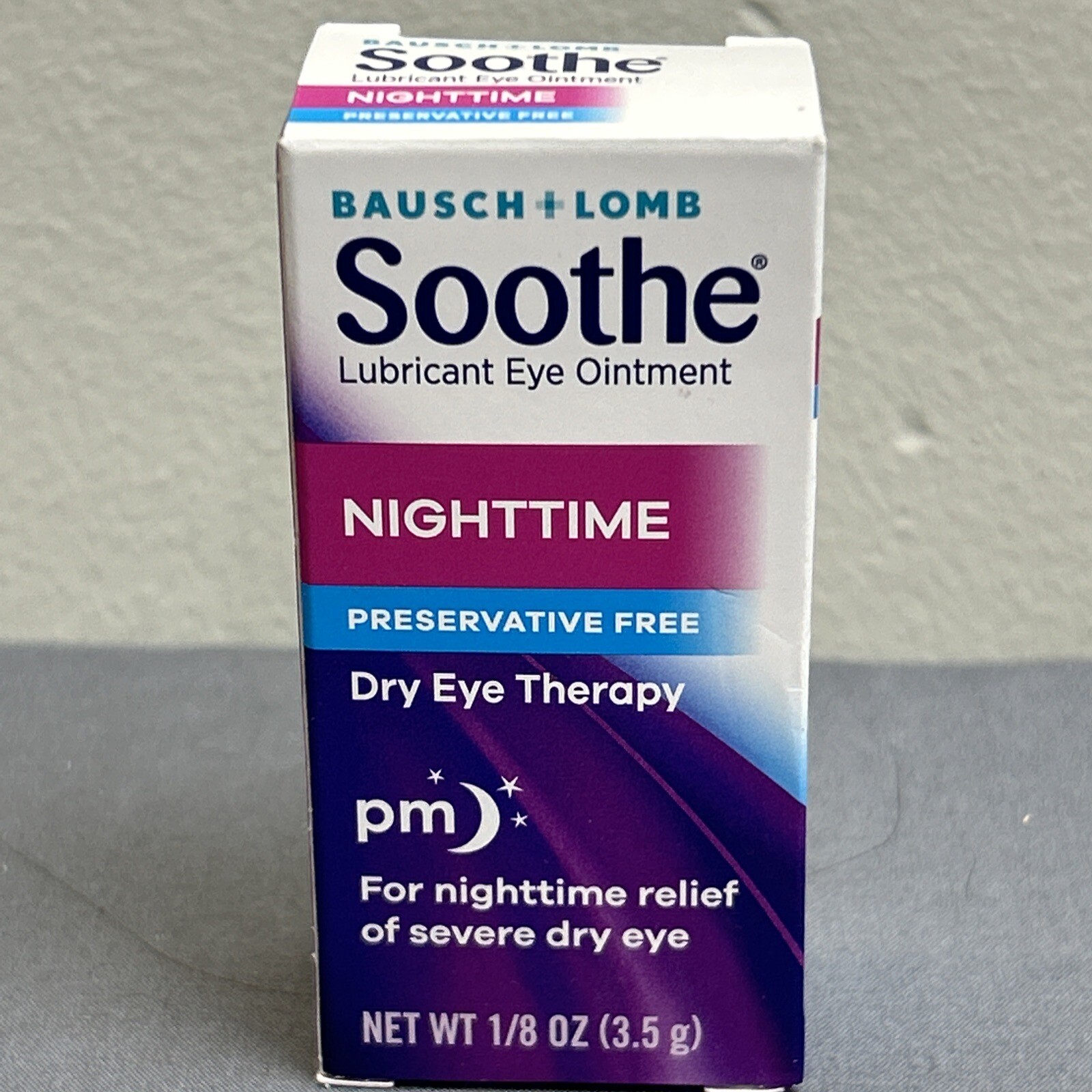 Bausch & Lomb Soothe Lubricant Eye Ointment Nighttime 1/8 oz Ointment