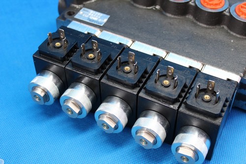 Monoblock Hydraulikventil Holzspalter Ventil 5-fach elektrische 12 V 50 l/min - Bild 5 von 9
