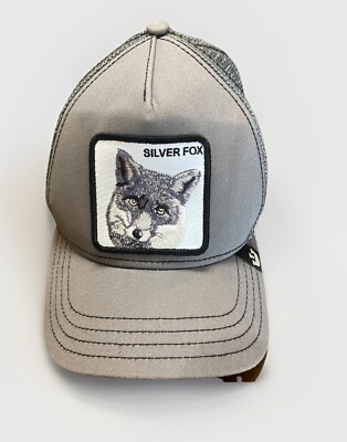 Goorin Bros Silver Fox Snapback Trucker Hat Retired Design