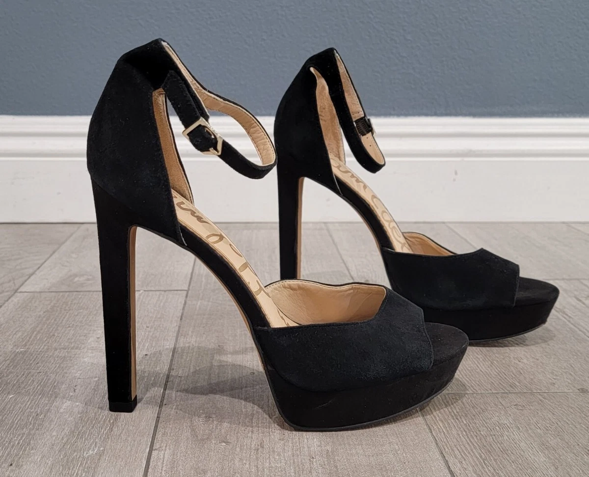 Sam edelman black platform best sale sandals