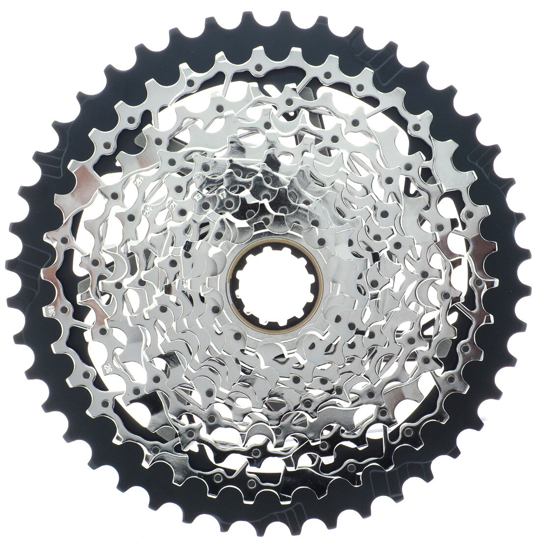 パーツ SRAM FORCE XPLR XG-1271 12s 10-44T SRAM XPLR Force AXS 12 Spd XG-1271 10-44T Cassette, RED/Rival MAX