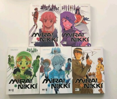 Mirai Nikki / Future Diary / Band 1-5 / Manga / auf Deutsch