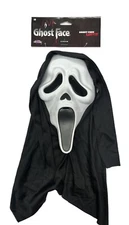 Scream Ghost Face Fun World Ghost Face Lives Rubber Mask 9206S