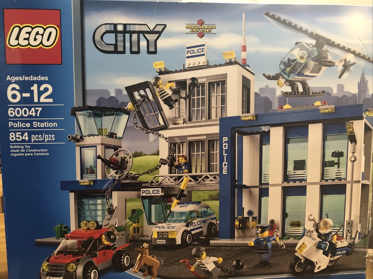 højt fup råd Lego City Police Station #60047 854 Pieces Preowned Box And Manuals  673419206938 | eBay