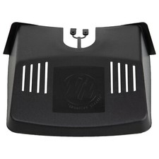 Black Ventilated Outdoor Drain Cover Prevents Blockages Leaves & Dirt