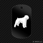 Bouvier des Flandres Keychain Gi dog tag engraved many colors dog canine
