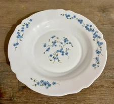 Plat rond Arcopal Myosotis Vintage TBE