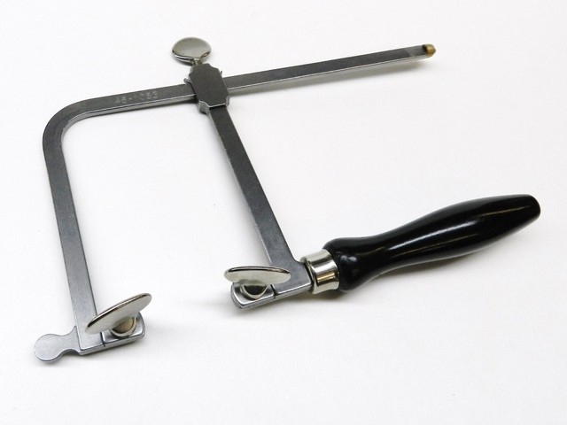 JTS Jewelers Saw Frame – Adjustable Blade Length 70mm (2-3/4″), German Made, Carbon Steel