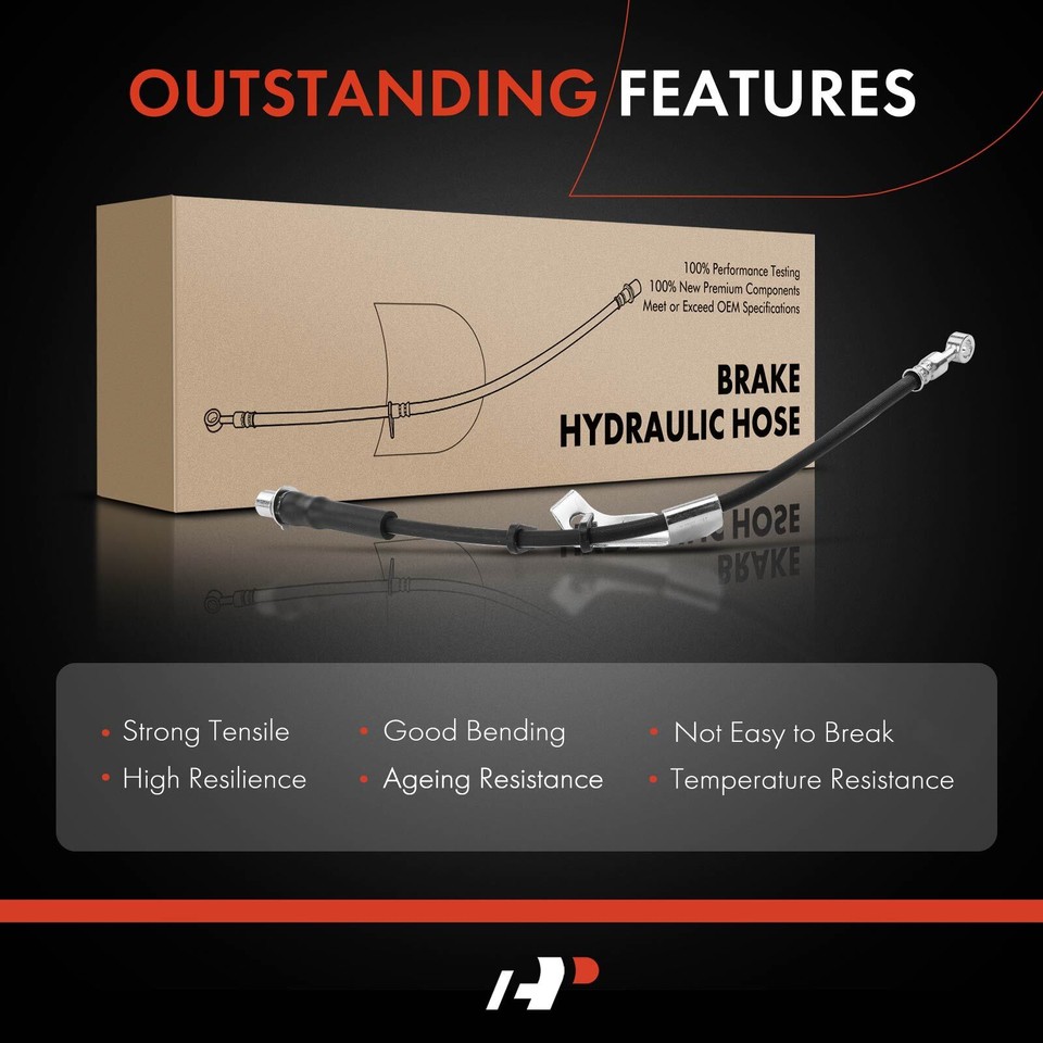 Front Left & Right Brake Hydraulic Hose For Chevrolet Equinox - Foto 6