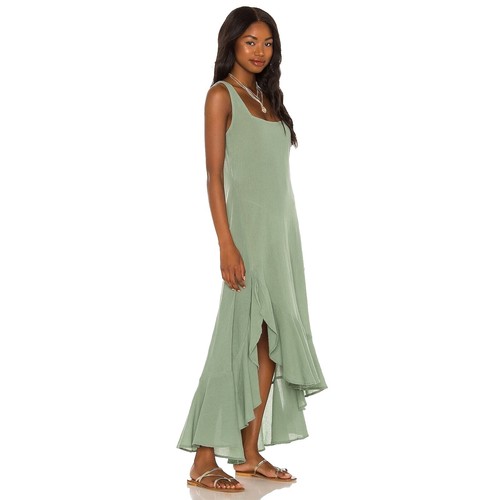 tularosa nanette midi dress Tularosa Nanette Midi Dress in Dusty Blue
