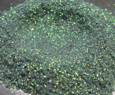 Pine Green Flash Iridescent Metal Flake Glitter 0.008 .008 Hex Painting Crafting