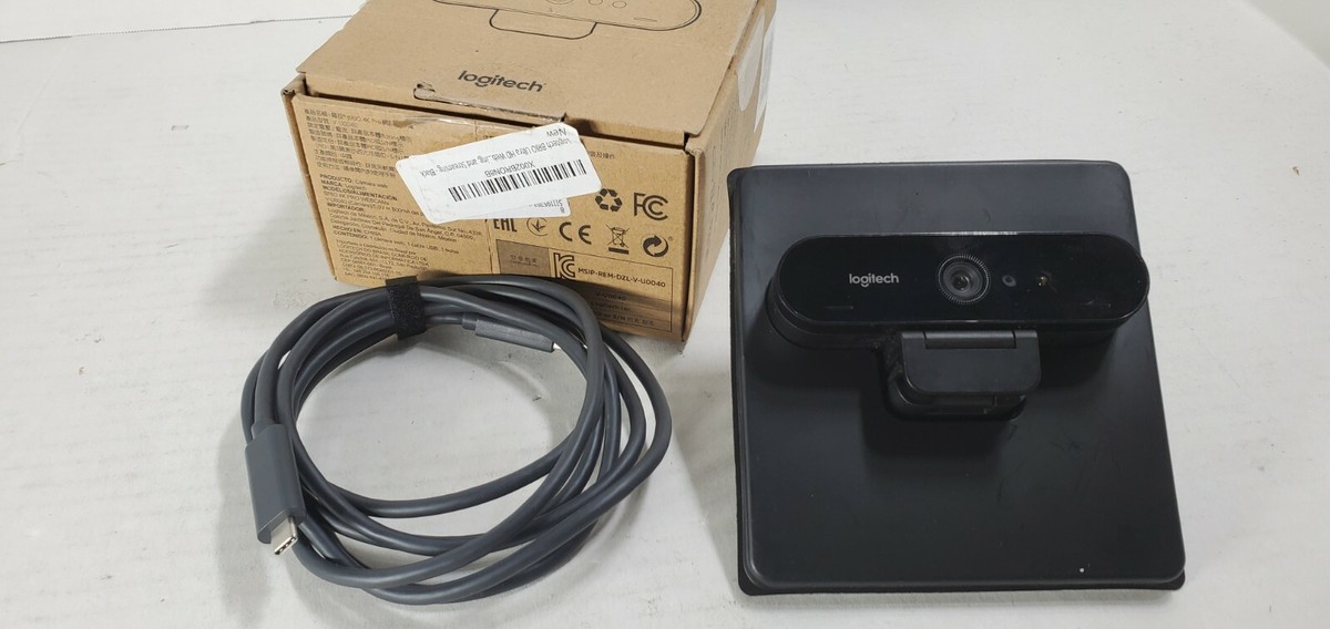 【ぴーこ】logicool BRIO V-U0040 4K Webcam Logitech Brio 4K Pro Webcam V-U0040 Ultra HD Video & HDR 960