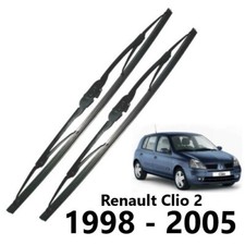 Set spazzole tergicristallo anteriori Renault Clio 2 ('98-'05) - coppia - 21" e 18"