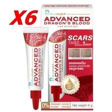 6X Puricas Plus Advanced Dragons Blood Scar Gel Acne Dark spots Dragon Blood ext