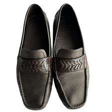 Cole Haan Women's Shoes Brown leather loafers slip ons size 8 B Preppy