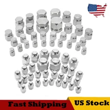 144 Pcs JIC & ORFS Cap and Plug Kit – Hydraulic Line Caps and Plugs Fittin