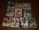 10 STEELERS AUTOGRAPHED 8x10 W/COA - SHELL - KOLB - FUQUA - MILLER - FU