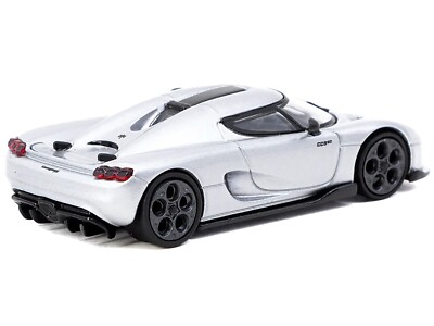 KOENIGSEGG CC850 SILVER 1/64 DIECAST MODEL CAR BY TARMAC