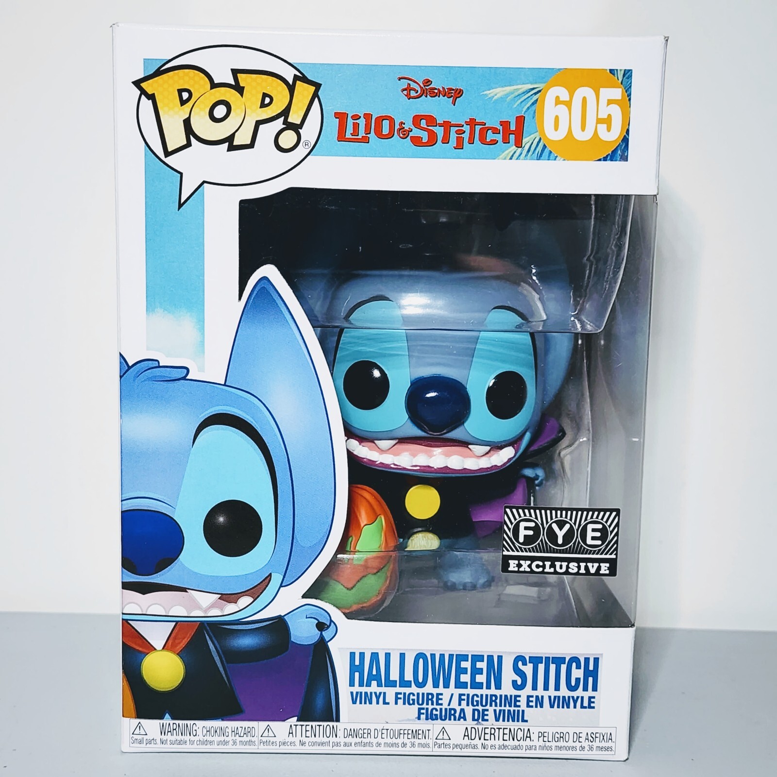 Funko Pop Disney: Lilo &Amp; Stitch - Punto De Halloween #605 Exclusivo Para Fye