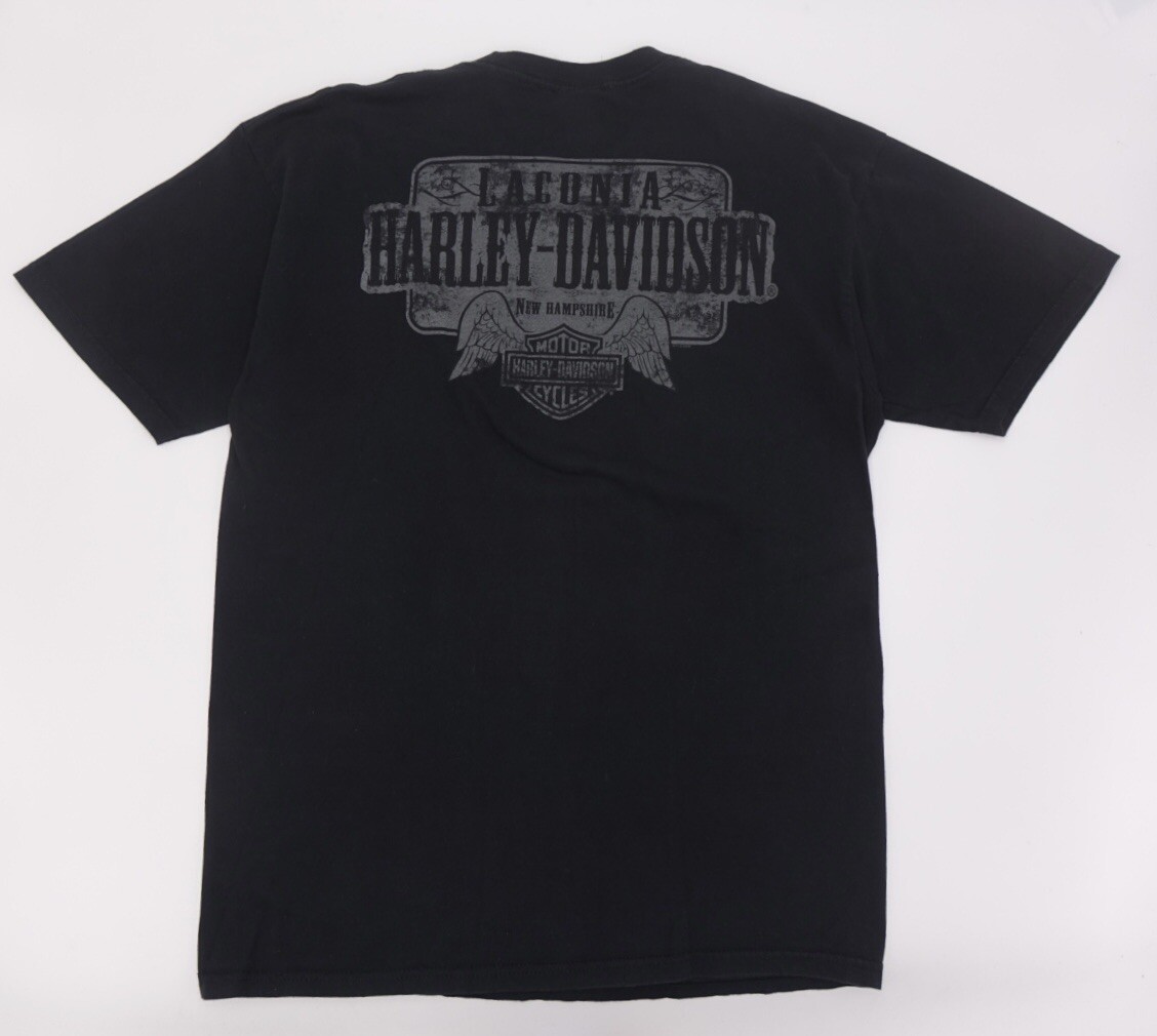 Vintage 2008 Harley Davidson T-shirt Men's Large Black | eBay