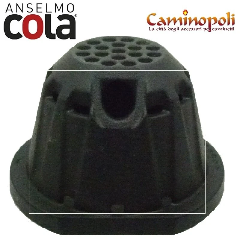 CROGIOLO in Ghisa Ricambio per Stufa a Pellet Braciere Anselmo Cola Ferroli - Immagine 2 di 4