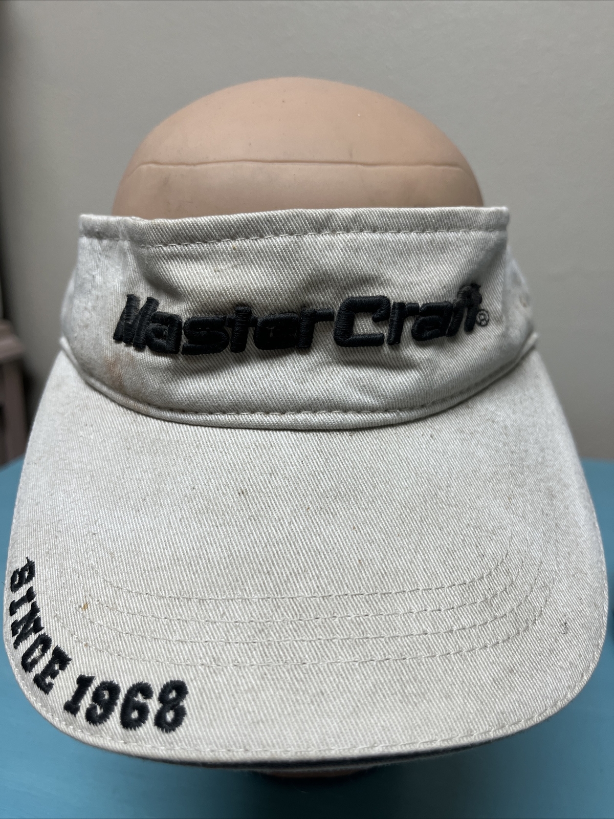 Mastercraft  Hat Visor White Raised Lettering. Al… - image 1