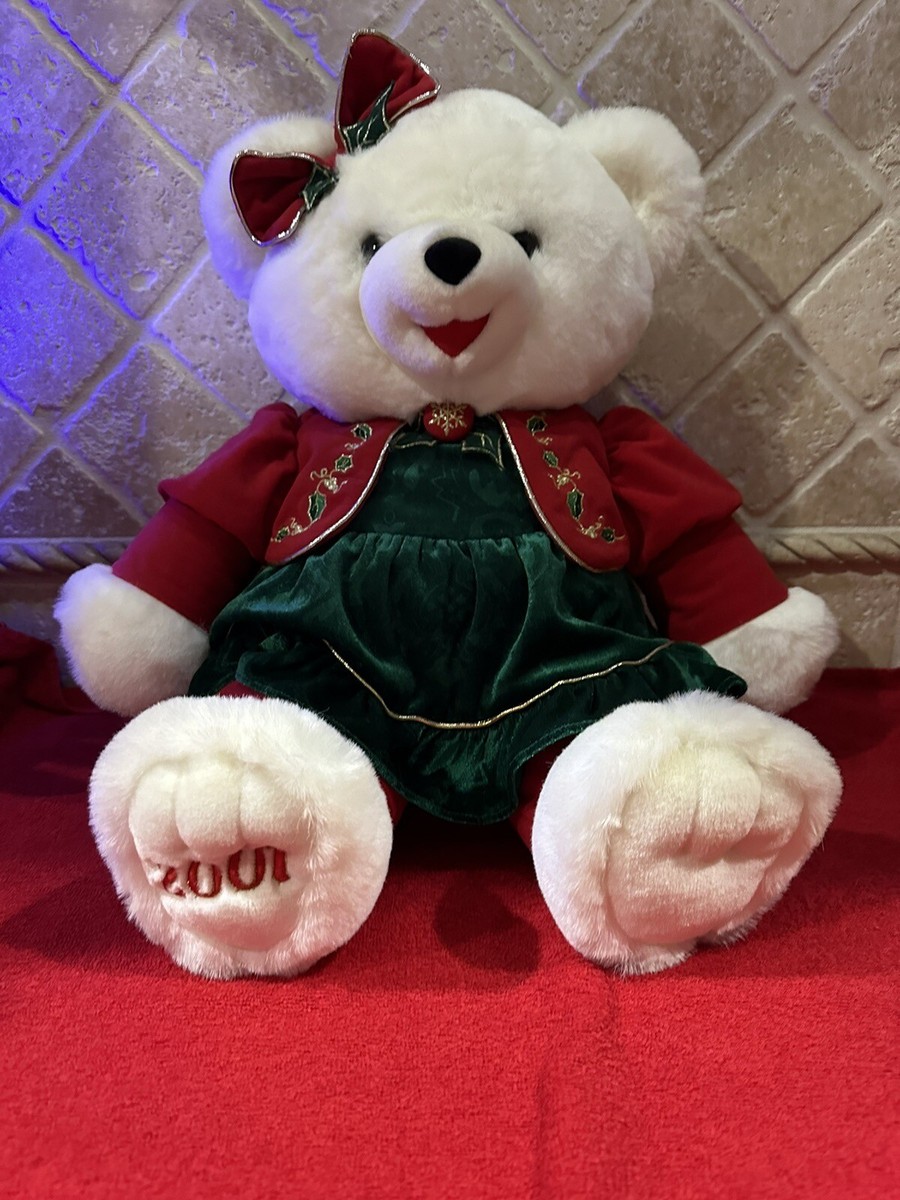 Snowflake Teddy 2001 Holiday Bear 24