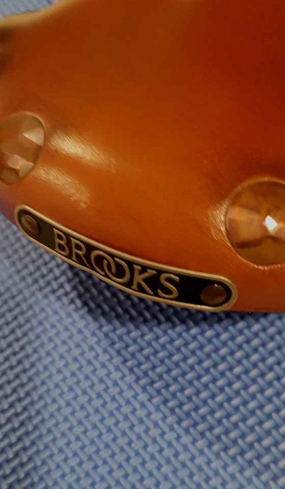 Sillín profesional Brooks años 80 sin usar como nuevo absolutamente hermoso Foto 2 de 4