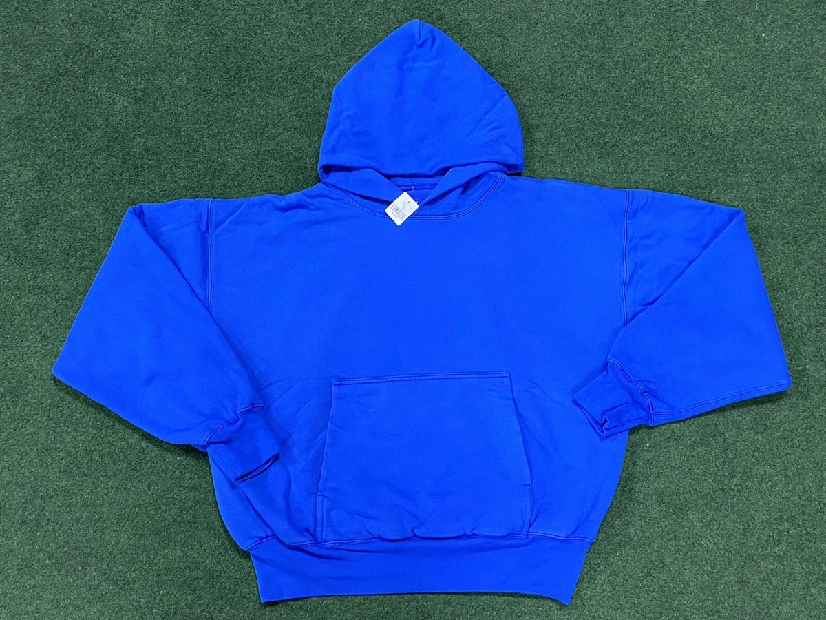 Yeezy Gap Hoodie Blue Adult Large Kanye West Sweatshirt Donda | eBay