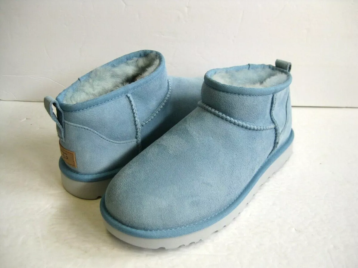 UGG CLASSIC ULTRA MINI WOMEN BOOTS SUEDE HORIZON US 5 UK 3 EU 37 JP 23