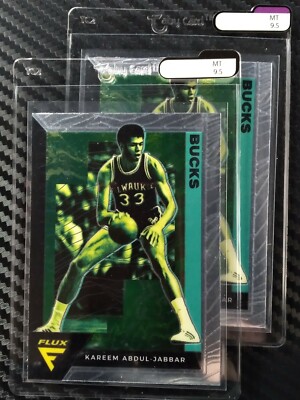 2020-21 Panini FLUX x2 Kareem Abdul-Jubar #194 - Taby Card  MT 9.5, MT 9.5