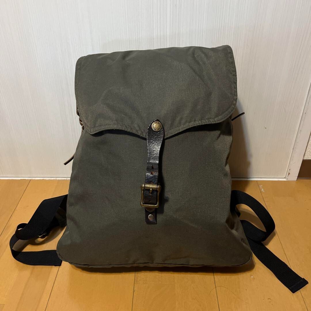 Filson Nylon BACKPACK Style 70255 Green USA Daypack Lightweight