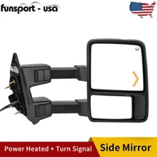 Power Heated Right Side Tow Mirror for 2008-2016 Ford F250 F350 F450 F550 Signal