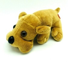 Vintage Kennel Kudlees Plush Mini Brown Dog by Tara Toy Corp