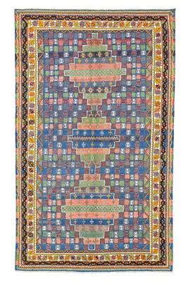 Colorful Moroccan Area Rug 6.9x11.4 ft   Vintage Wool Eclectic Boho Statement