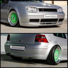 Front & Rear Bumper Spoiler VW GOLF 4 MK4 25th ANNIVERSARY ABS Plastic