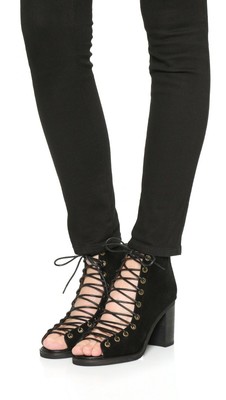 jeffrey campbell cors peep toe booties