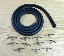 1955 1956 Chevy Firewall Cowl To Hood Weatherstrip With Clips  Usa Made 