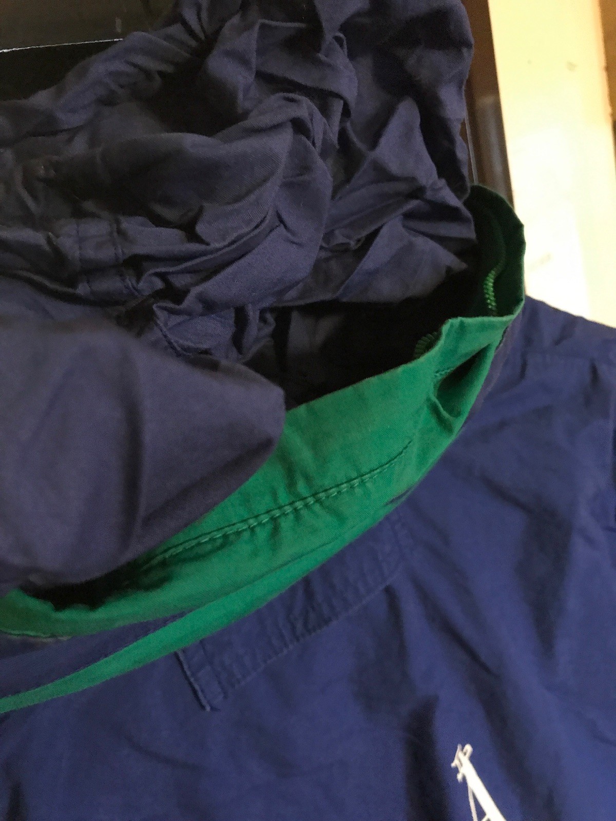 Vtg Nautica Cup Scotland Hooded Sailing Jacket Blue Size XL 90's image 9
