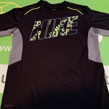 Nike Boys Dri-fit Long Sleeve Shirt Size Small SEE VIDEO