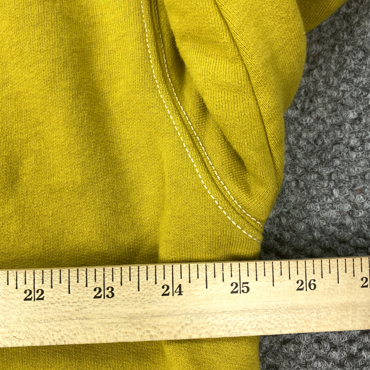 Stussy Double Face Label Zip-Up Hoodie Mens XL Gold Workgear