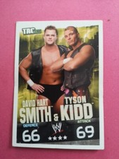 David Smith Tyson Kidd Tag Team Cards Catch Slam Attax 2009 Topps Evolution