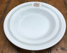 Vintage O.P. Co. Syracuse China Restaurant Hotel Ware 9" Plate Bowl