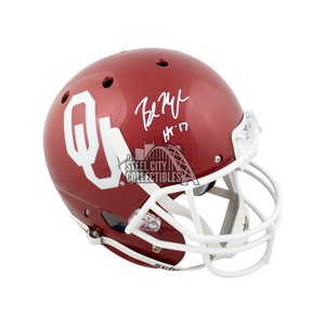 baker mayfield autographed football