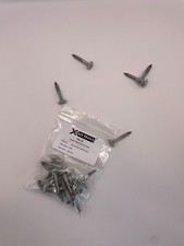 25x COBBLE STONE Colour Matched Cladding 32mm Screws James Hardie RAL 7044