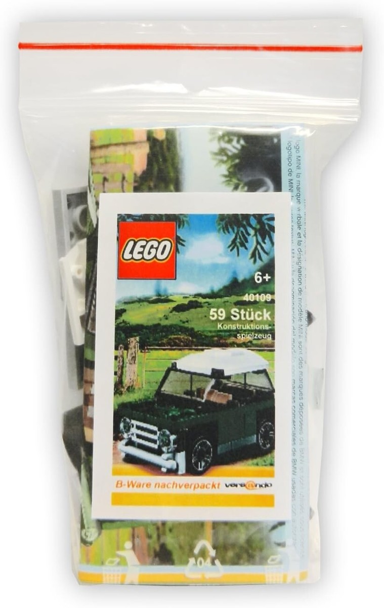 Lego Mini MINI Cooper polybag 40109 Creator Minifigure Building
