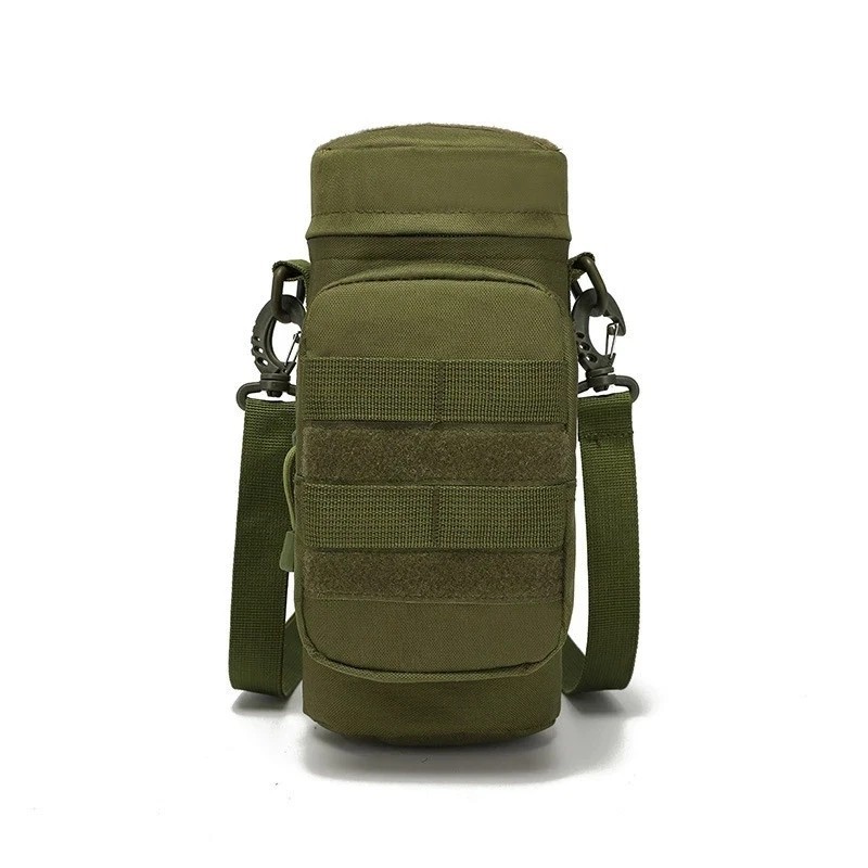 Bag Military Outdoor Hiking Belt Holder Kettle Pouch