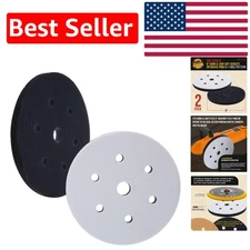 High-Performance 6" Interface Sanding Pads - Perfect for Vacuum Sanders