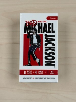 Michael Jackson Bad World Tour Keepsake Premiere Collection Blaster Box SEALED