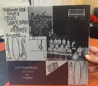 Bellflower HIGH SCHOOL's Choir Dance Band and Ensemble  SEALED LP Private RARE
